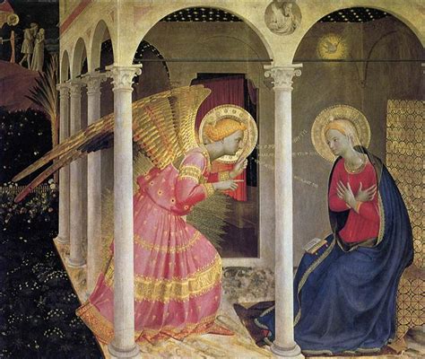 Fra Angelico, Annunciation of Cortona (1433-1434)