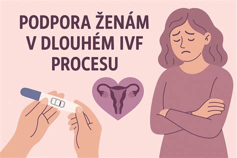 Infografika: Cesta neplodnosti a IVF postupov