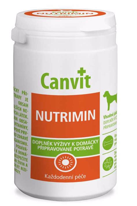 Graf: Zloženie vitamínov a probiotík v Canvit produktoch