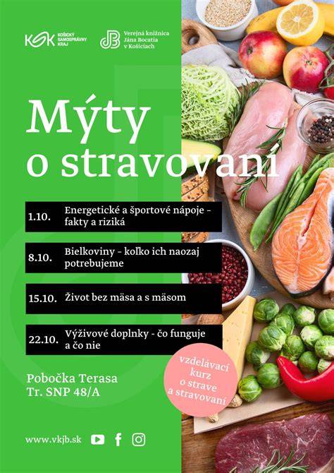 Infografika o stravovaní počas choroby: zdroje bielkovín, vitamínov a probiotík, logika kombinácií