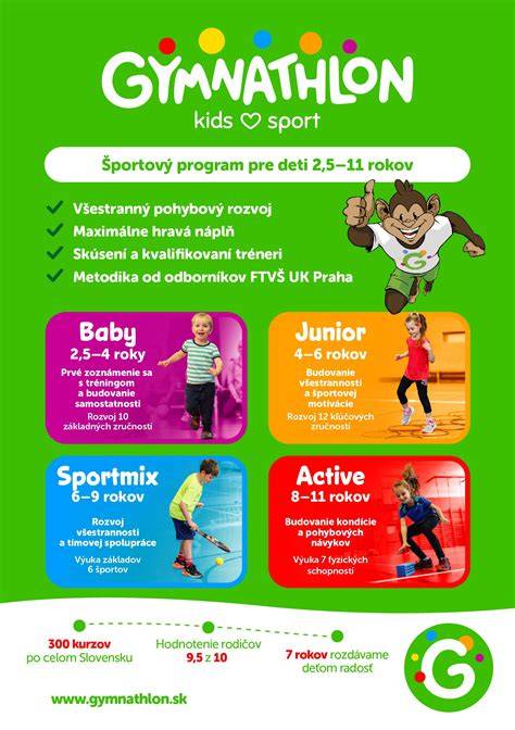 Gymnathlon - športový program pre deti