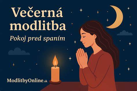 rodinná modlitba pred spaním