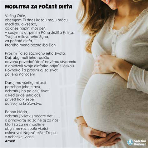 Infografika: Cesta modlitby za počaté dieťa