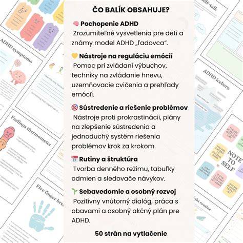 Infografika: tipy pre rodičov a učiteľov pri ADHD