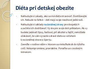 Diéta pre dospelých: zásady a odporúčania pre zdravé a udržateľné chudnutie