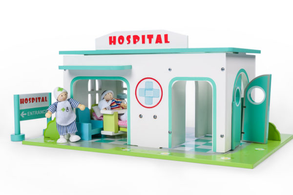 Nemocnica so sestričkou a pacientom