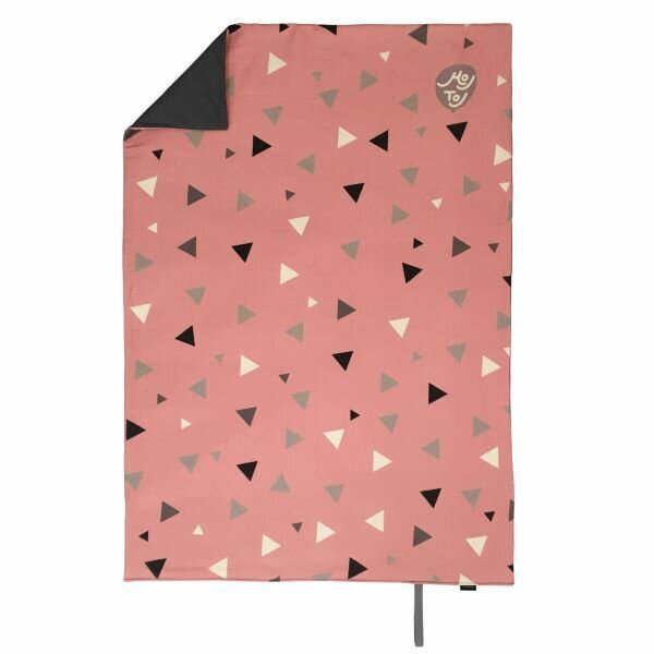 deka na piknik MojToj trojuholnik_ruzova_cela